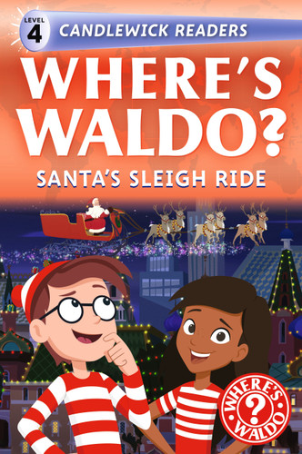 Where's Waldo? Santa's Sleigh Ride: Early Reader (Where's Waldo? Early Readers) book cover by Candlewick Press