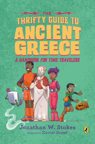 The Thrifty Guide to Ancient Greece: A Handbook for Time Travelers (The Thrifty Guides) book cover by Jonathan W. Stokes