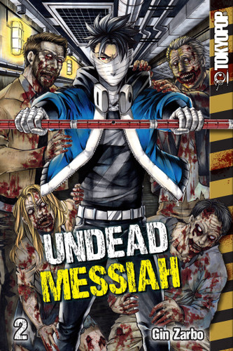 Undead Messiah, Volume 2 (English) book cover by Gin Zarbo