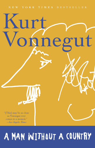 A Man Without a Country book cover by Kurt Vonnegut