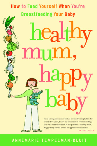 Healthy Mum, Happy Baby: How to Feed Yourself When You're Breastfeeding Your Baby book cover by Annemarie Tempelman-Kluit