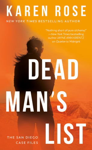 Dead Man's List (The San Diego Case Files) book cover by Karen Rose