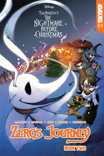 Disney Manga: Tim Burton's The Nightmare Before Christmas - Zero's Journey, Book 2 book cover by D.J. Milky