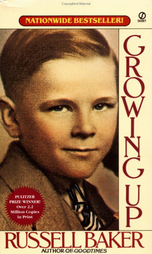 Growing Up book cover by Russell Baker