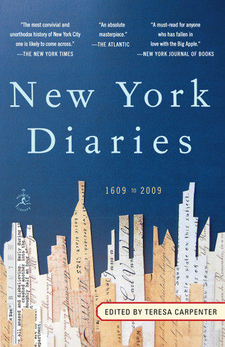 New York Diaries: 1609 to 2009 book cover by 