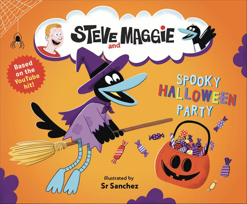 Steve and Maggie: Spooky Halloween Party: (A Spook-Tacular Storybook for Babies, Toddlers, Preschoolers, and Kids Ages 2-5 Featuring a Halloween Adventure with Costumes and Candy) (Steve and Maggie) book cover by Steve and Maggie