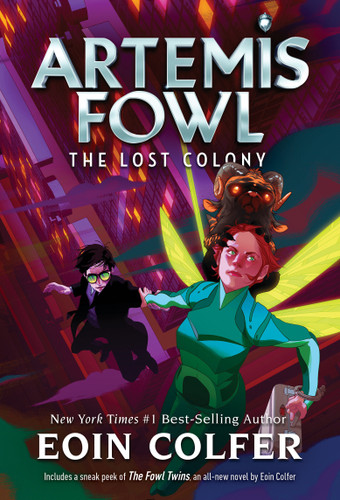Artemis Fowl: The Lost Colony (Artemis Fowl) book cover by Eoin Colfer
