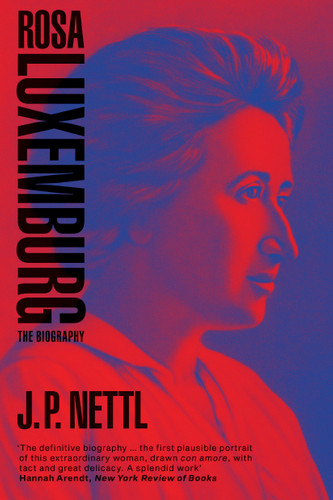 Rosa Luxemburg book cover by J.P. Nettl