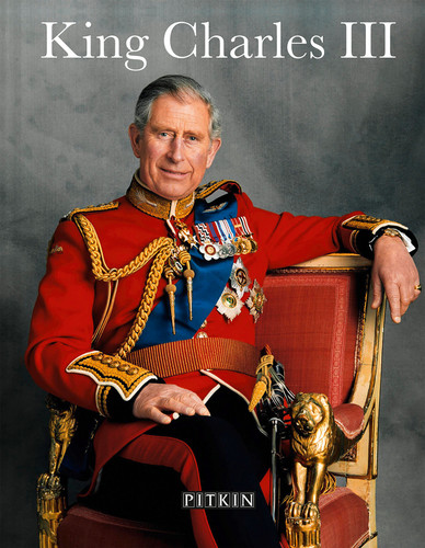 King Charles III book cover by Gill Knappett