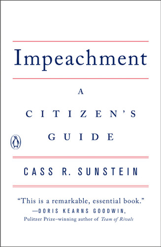 Impeachment: A Citizen's Guide book cover by Cass R. Sunstein