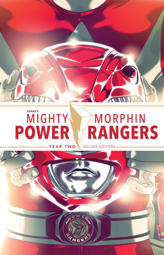 Mighty Morphin Power Rangers Year Two Deluxe Edition (Mighty Morphin Power Rangers) book cover by Kyle Higgins