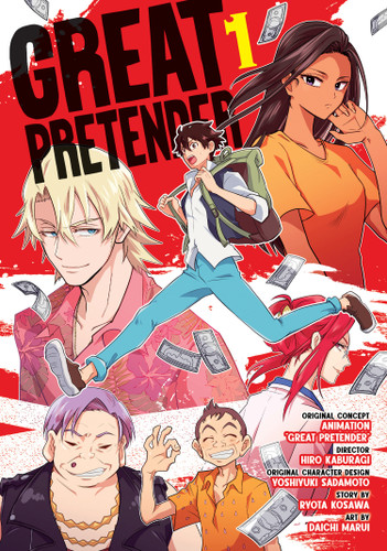 GREAT PRETENDER Vol. 1 (GREAT PRETENDER) book cover by Ryouta Furusawa