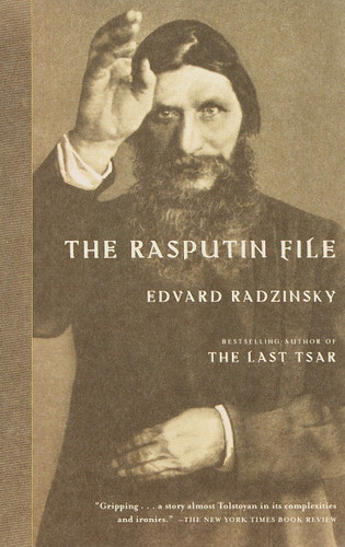 The Rasputin File book cover by Edvard Radzinsky