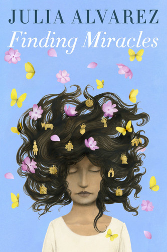 Finding Miracles book cover by Julia Alvarez