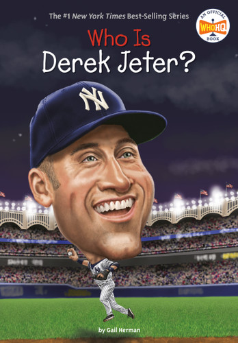 Who Is Derek Jeter? (Who Was?) book cover by Gail Herman, Who HQ