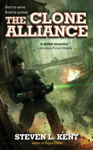 The Clone Alliance (A Clone Republic Novel) book cover by Steven L. Kent