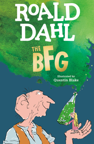 The BFG book cover by Roald Dahl