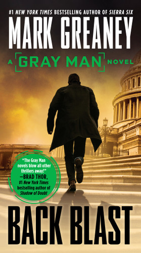 Back Blast (Gray Man) book cover by Mark Greaney