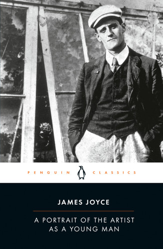 A Portrait of the Artist as a Young Man book cover by James Joyce