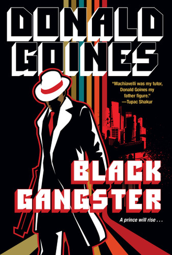 Black Gangster book cover by Donald Goines