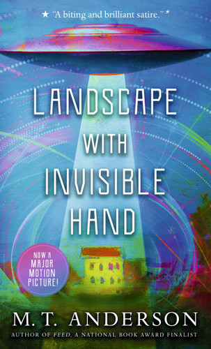 Landscape with Invisible Hand book cover by M. T. Anderson