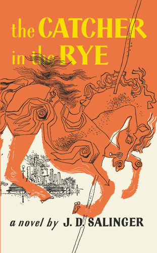 The Catcher in the Rye book cover by J. D. Salinger