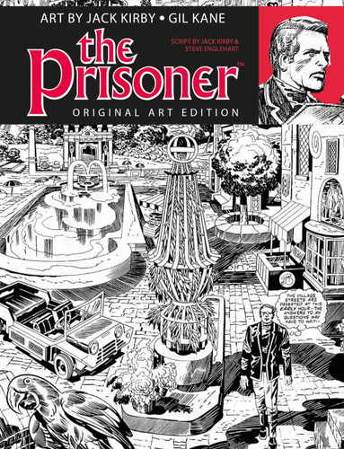The Prisoner Jack Kirby Gil Kane Art Edition book cover by Jack Kirby