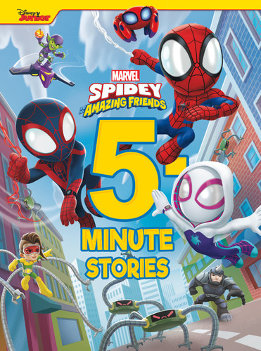 5-Minute Spidey and His Amazing Friends Stories (5-Minute Stories) book cover by Steve Behling