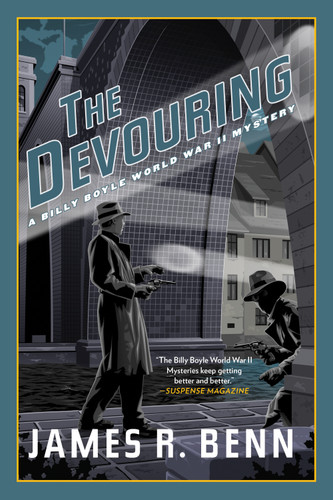 The Devouring (A Billy Boyle WWII Mystery) book cover by James R. Benn