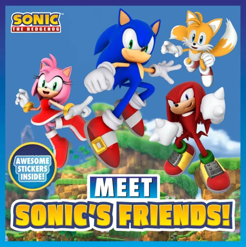 Meet Sonic's Friends!: A Sonic the Hedgehog Storybook (Sonic the Hedgehog) book cover by Steve Behling