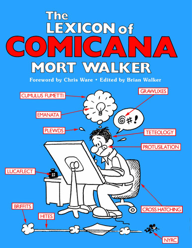 The Lexicon of Comicana book cover by Mort Walker
