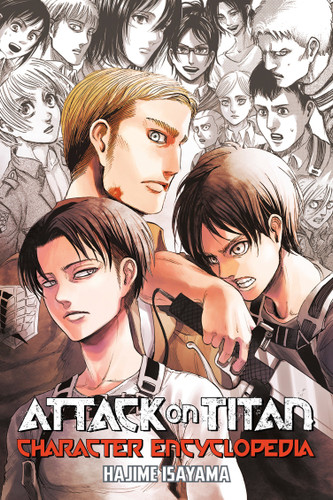 Attack on Titan Character Encyclopedia (Attack on Titan Companions) book cover by 