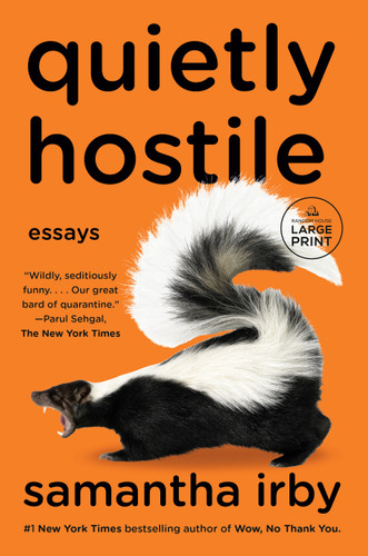Quietly Hostile: Essays book cover by Samantha Irby