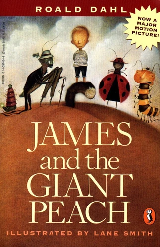 James and the Giant Peach book cover by Roald Dahl