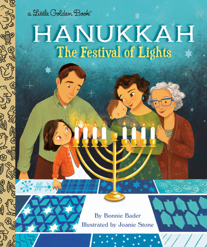Hanukkah: The Festival of Lights (My Little Golden Book About...) book cover by Bonnie Bader
