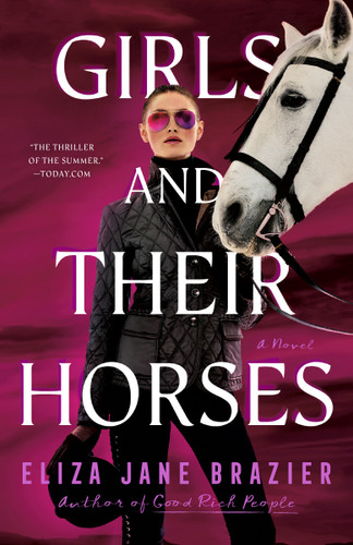 Girls and Their Horses book cover by Eliza Jane Brazier