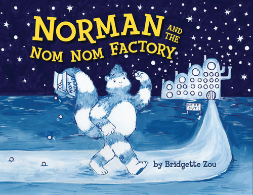 Norman and the Nom Nom Factory book cover by Bridgette Zou
