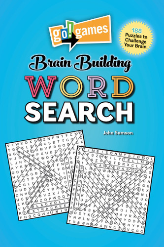Go!Games Brain Building Word Search book cover by John Samson
