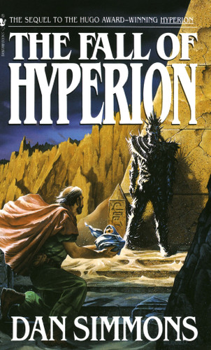 The Fall of Hyperion (Hyperion Cantos) book cover by Dan Simmons