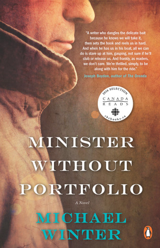 Minister Without Portfolio book cover by Michael Winter