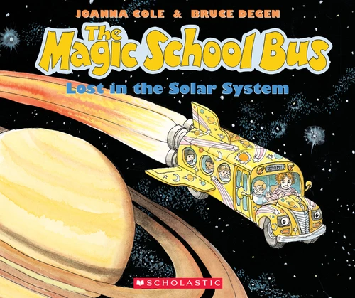 The Magic School Bus Lost in the Solar System (The Magic School Bus) book cover by Joanna Cole