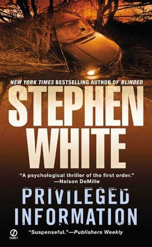 Privileged Information (Alan Gregory) book cover by Stephen White