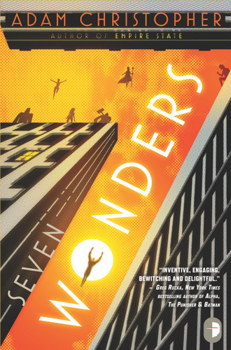 Seven Wonders book cover by Adam Christopher