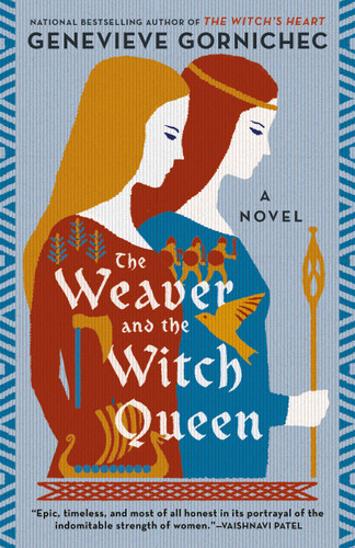The Weaver and the Witch Queen book cover by Genevieve Gornichec