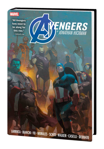 Avengers By Jonathan Hickman Omnibus Vol. 2 [New Printing] book cover by Jonathan Hickman