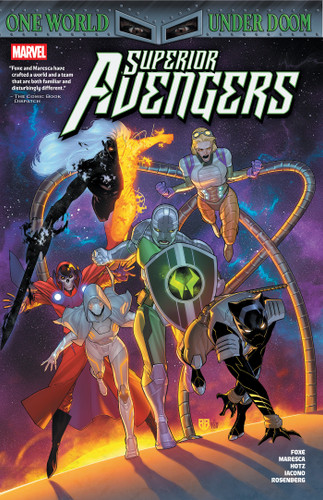 Superior Avengers (SUPERIOR AVENGERS) book cover by Steve Foxe