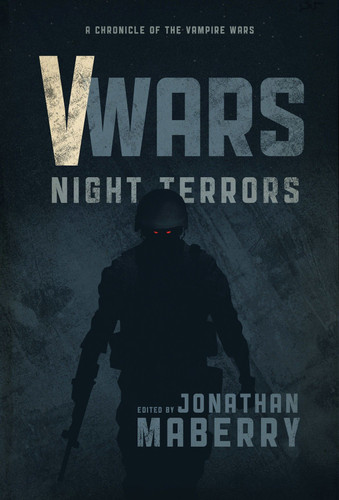 V-Wars: Night Terrors (V-Wars) book cover by James A. Moore, Larry Correia, Scott Sigler, Weston Ochse