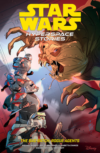 Star Wars: Hyperspace Stories: The Bad Batch--Rogue Agents book cover by Michael Moreci