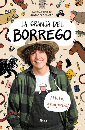 La granja del borrego / The Sheep's Farm book cover by Carlos Alberto Díaz, "El Borrego"