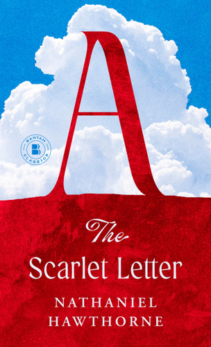 The Scarlet Letter book cover by Nathaniel Hawthorne